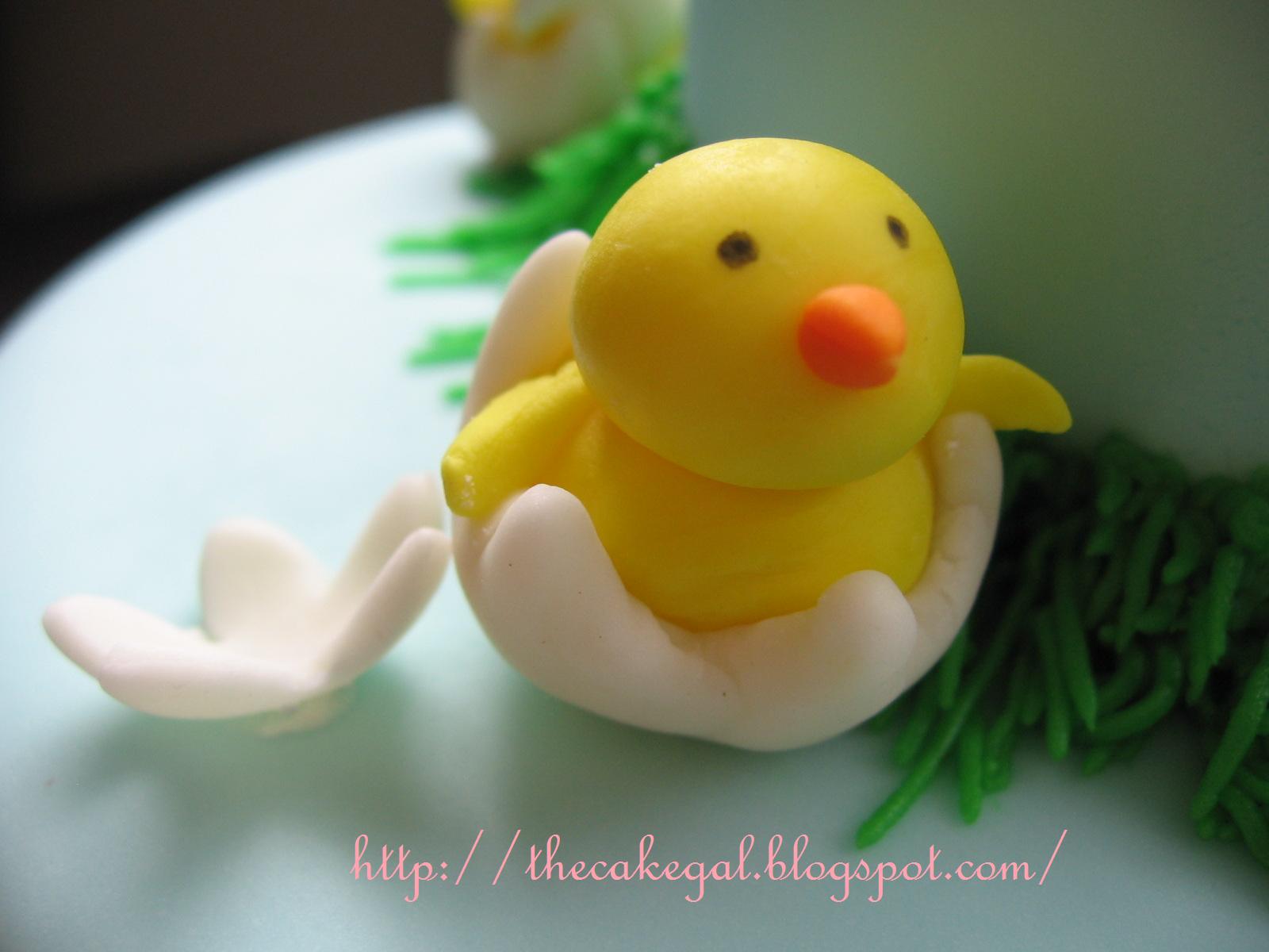 Fondant Easter Bunny