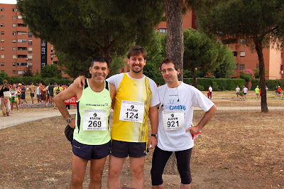 Rafa y Jose Luis con un servidor