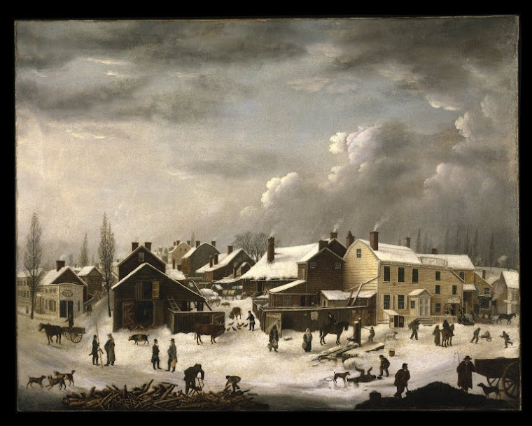 Winter Scene in Brooklyn 1819-20