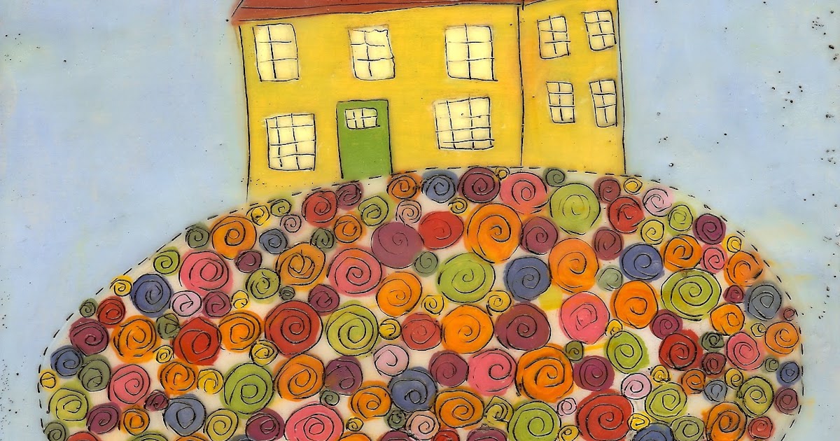 tangled sky studio House Built On Yarn