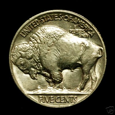 First Year Buffalo Nickel -- 1913 -- Type II