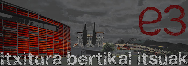 itxitura bertikal itsuak