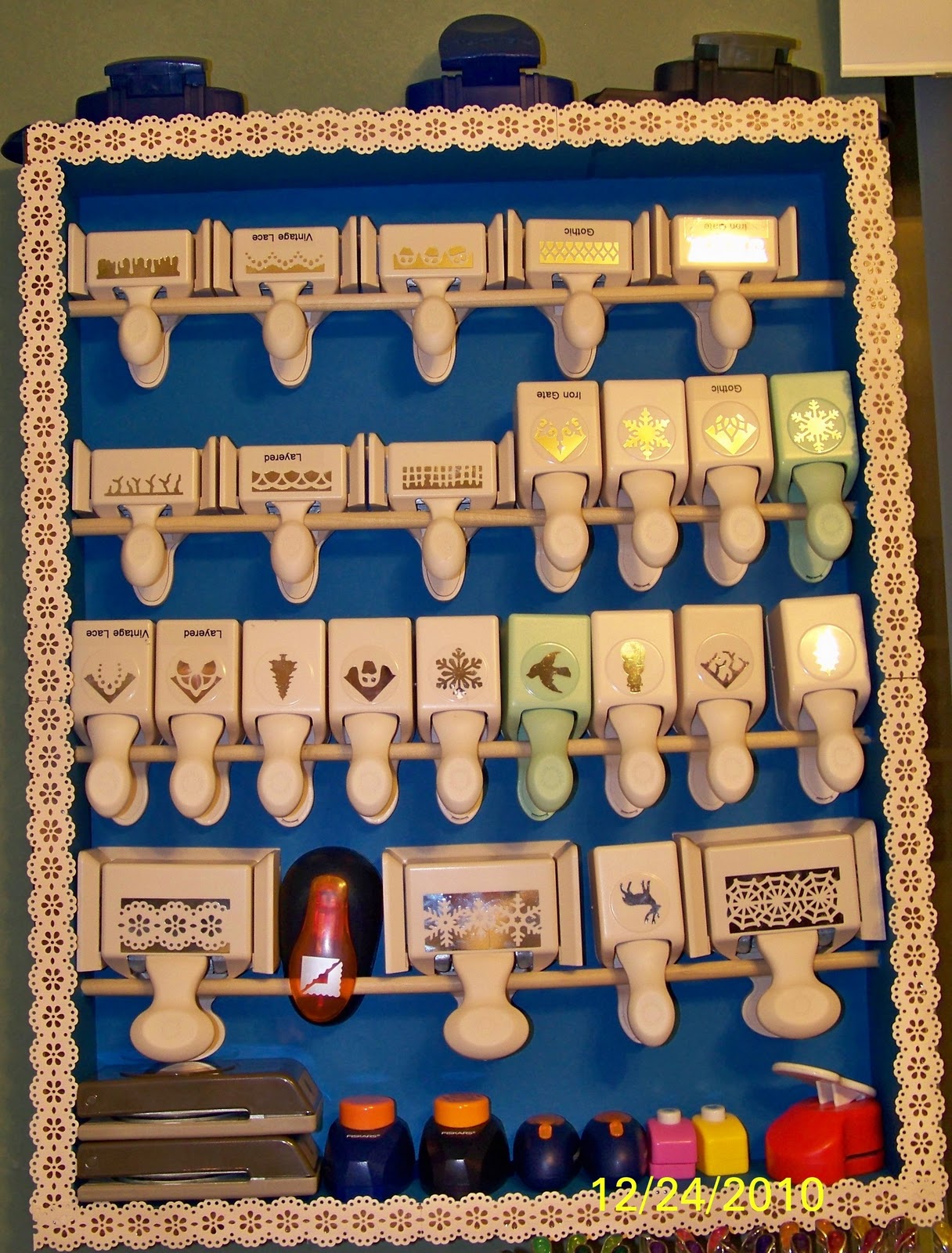 Lisa's Crafts Paper Punch Storage