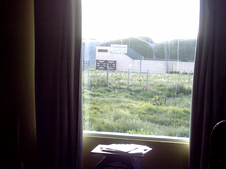vista a la cancha de paddle