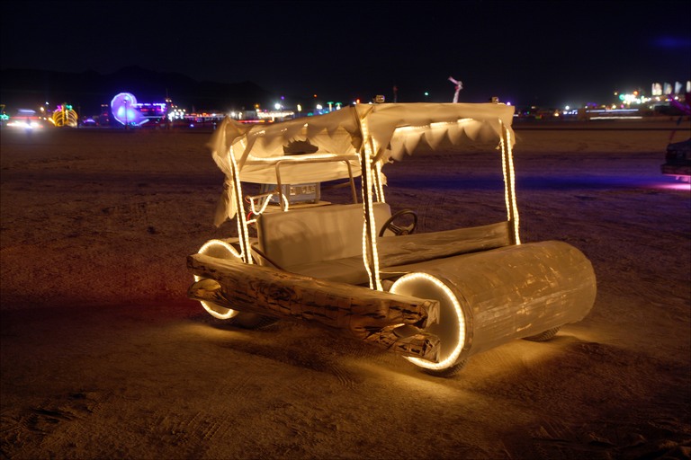 Karznshit The Flintstones At Burning Man Festival