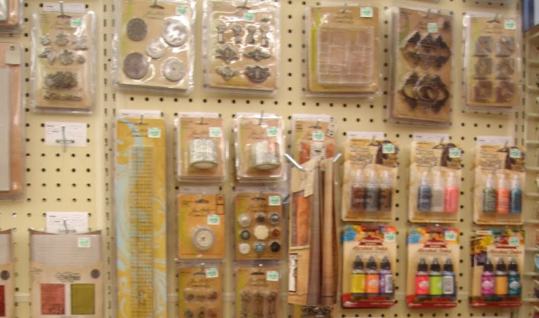Scrap It Girl Tim Holtz product in Hobby Lobby!