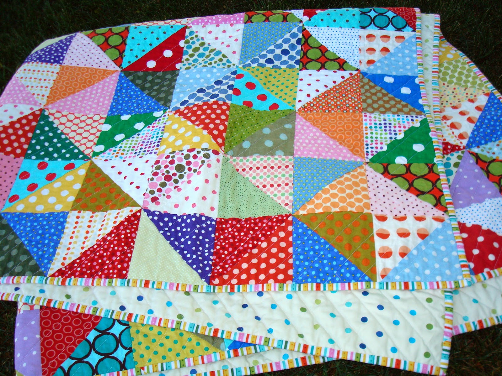 Quilt Story SewSara's Polka Dot Quilt