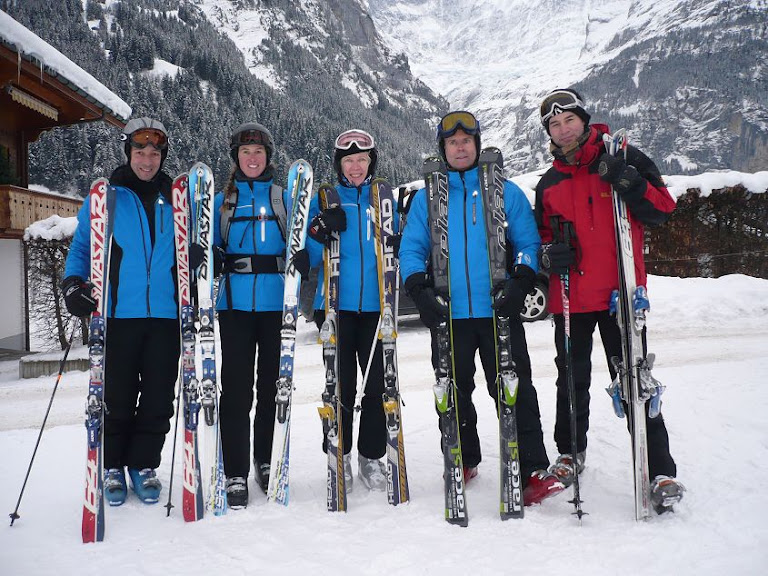 Das Skiteam im Alpbachtal 2010