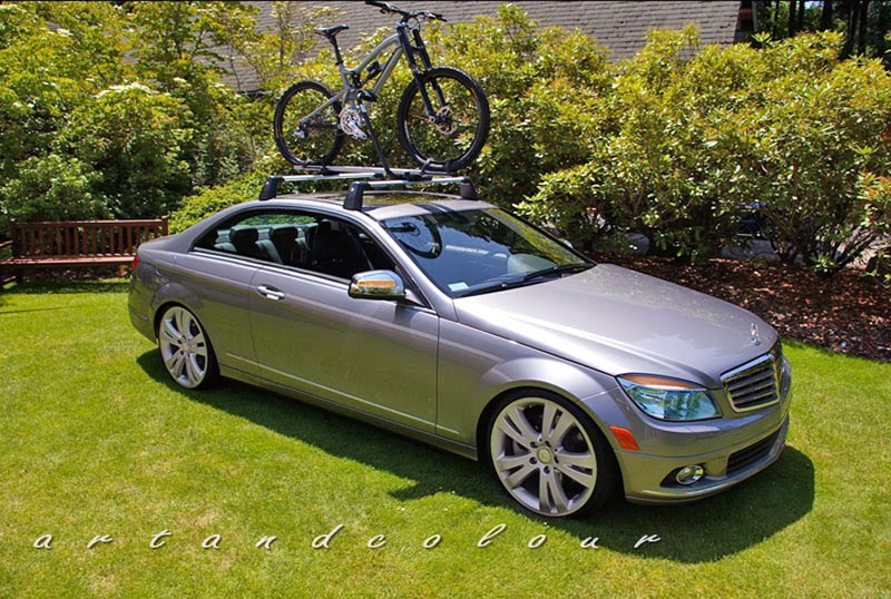 mercedes a class roof bike rack