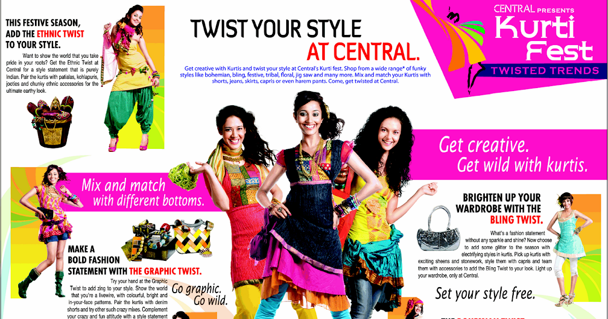 central mall kurtis