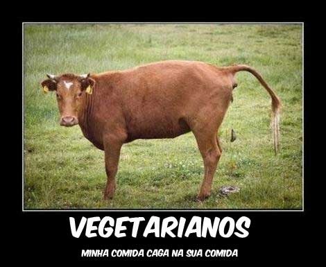 Esse Veggie vai pro Céu Minha+comida+caga