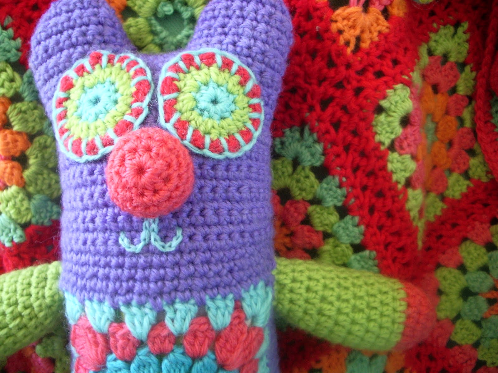 little woollie Granny Teddy.........