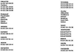 Otobus Bilet Fiyatlari Aralik 2010