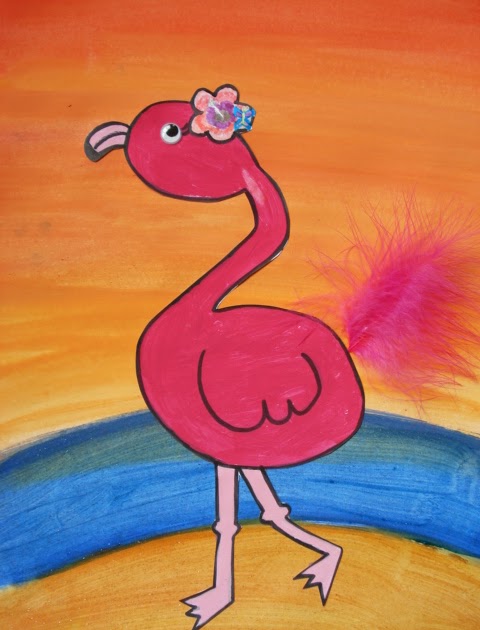 A Faithful Attempt Funky Flamingos