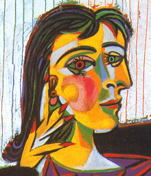 a faithful attempt: Picasso Cubist Faces
