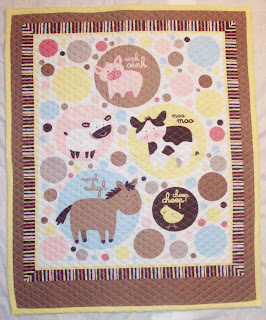 Lifetime Of Love Farm Animals Crib Set