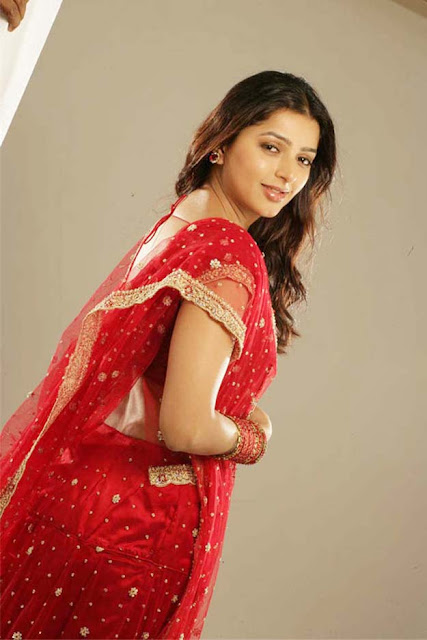 bhumika in red saree