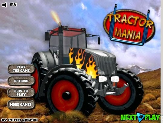 Car Racing Games Tractor Mania