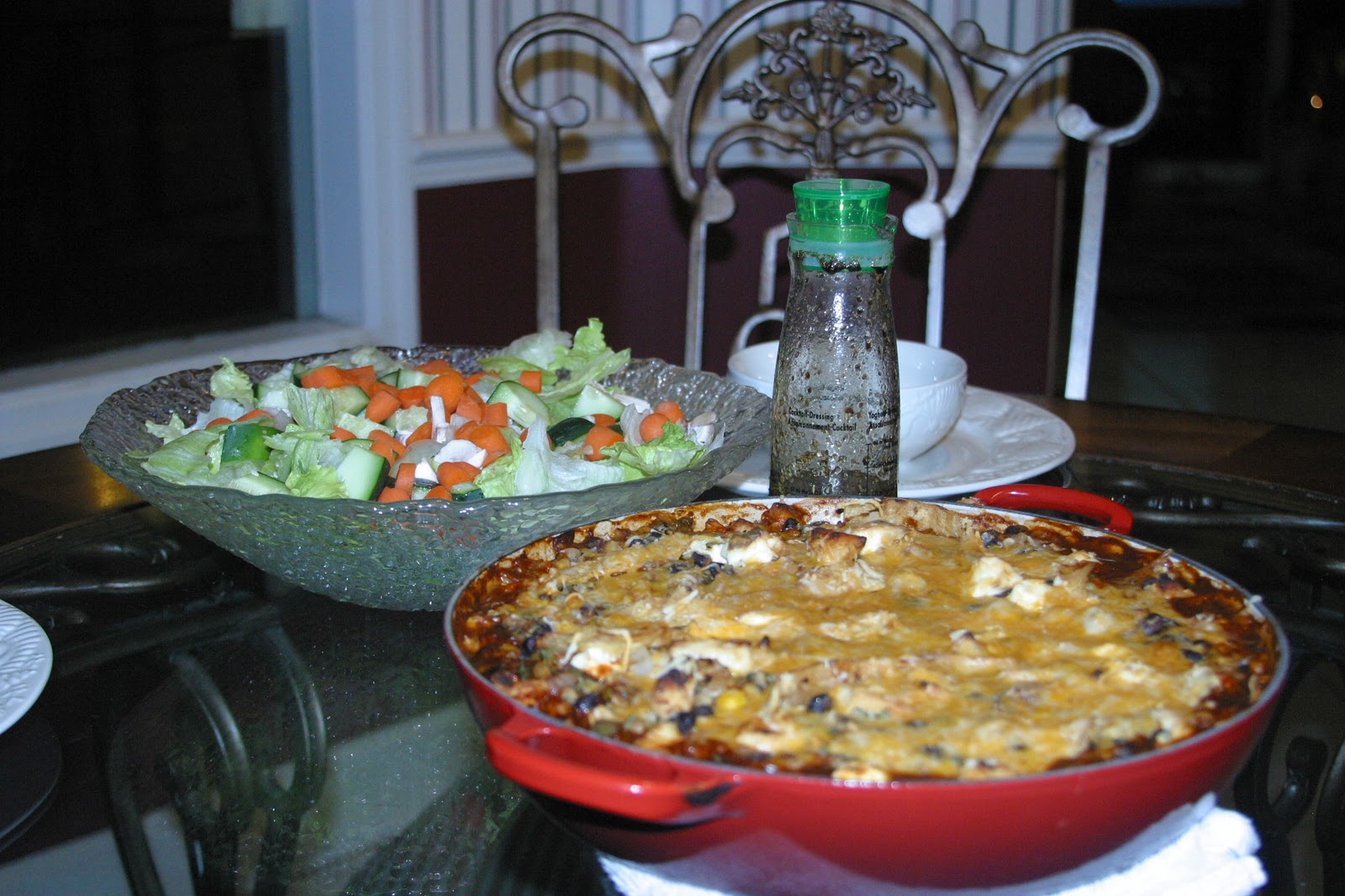 Creations by Christina Mexican Lasagna (low fat)