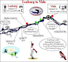 McKenzie Chamber Map:  Leaburg to Vida