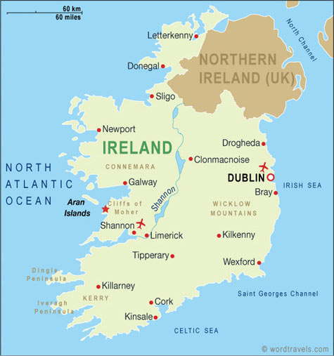 pictures of irelands map | Daniel Radcliffes
