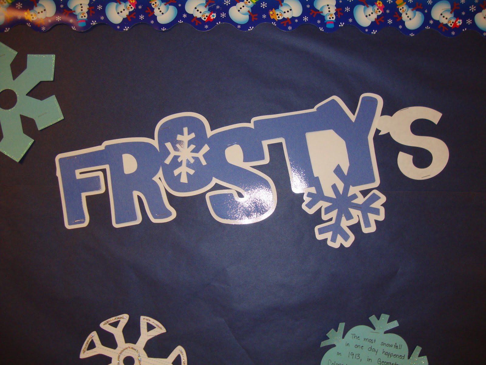 Winter Bulletin Board