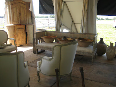 Antique French Living Round Top Texas