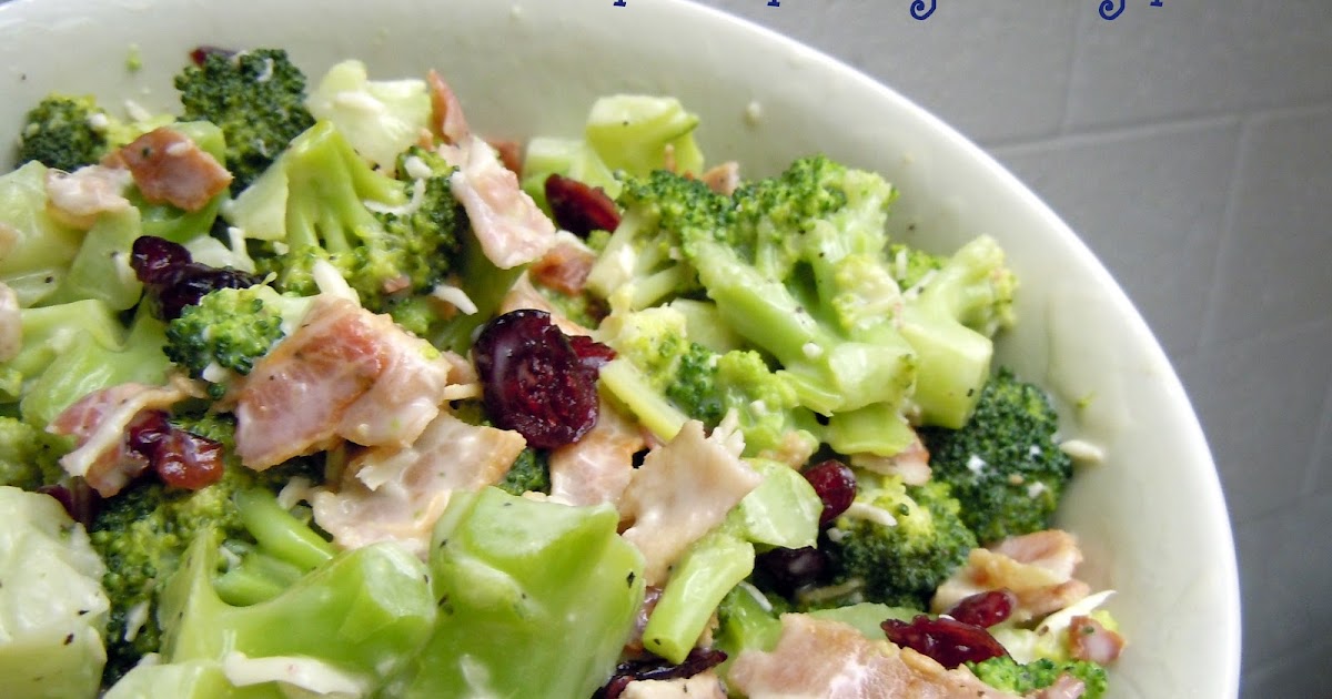 Recipe Indulgence Broccoli Bacon Salad