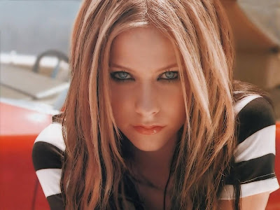 Eyes: Avril Lavigne Nose: Michelle Pfeiffer Face/Body: Lindsay Lohan