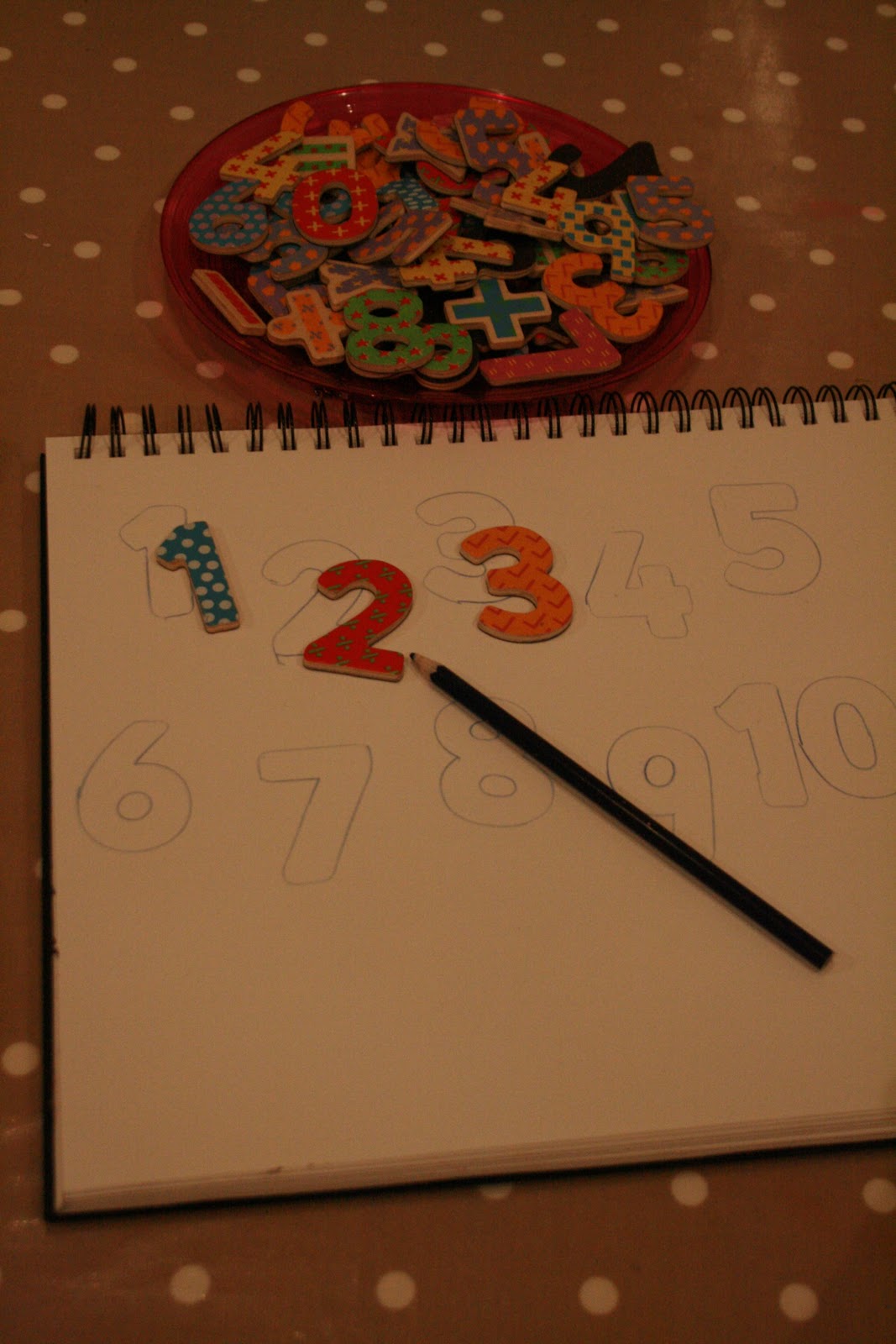 DIY Number Match Game The Imagination Tree