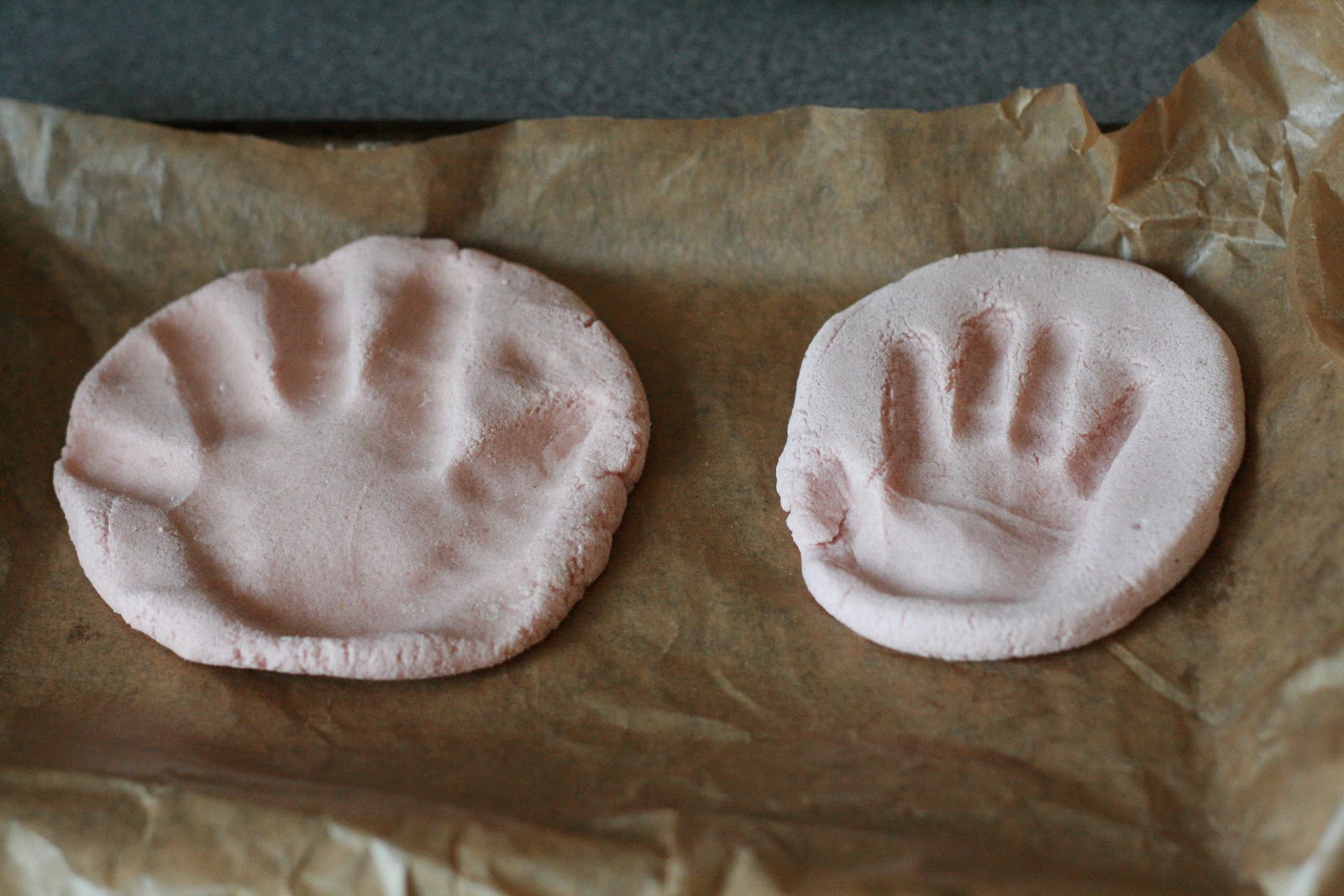 Salt Dough Handprints The Imagination Tree