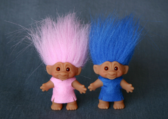 evil troll doll