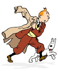 Tintín y Milú
