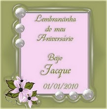 Lembrancinha de Jacque