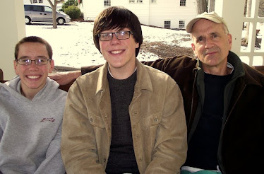 My older brother and his handsome sons!  Jan.1, 2011