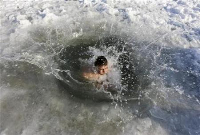 Icy dip