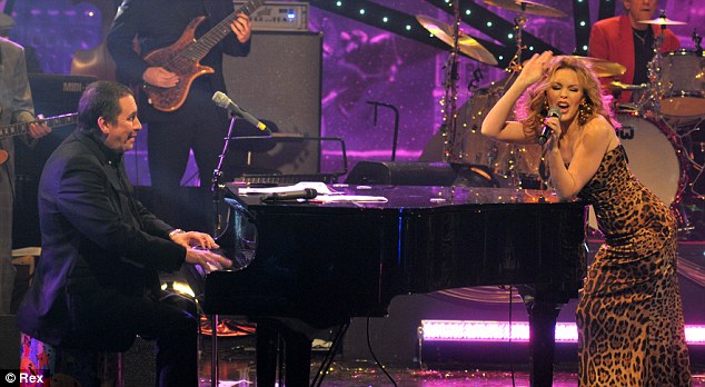 Seeing in the new year: Kylie Minogue welcomed in 2011 on Jools Holland's 