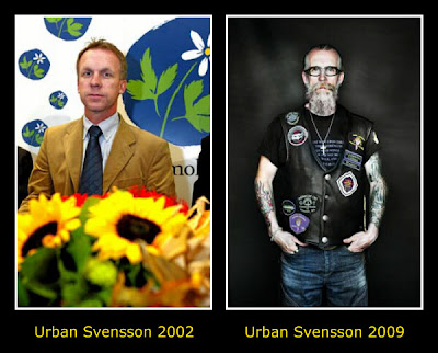Partisekreterare Urban Svenson i förvandling