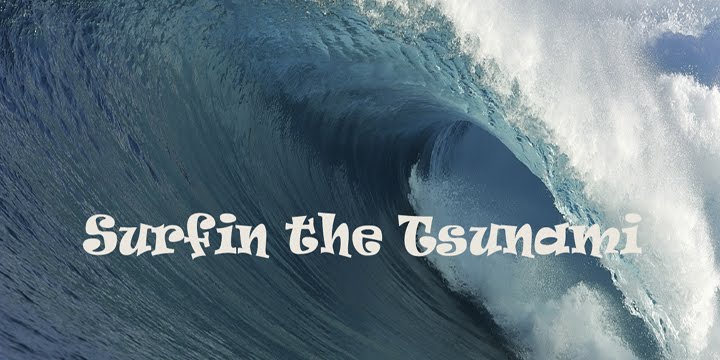 surfing the tsunami