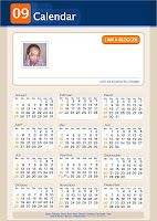 kalender 2009 model blogger v2