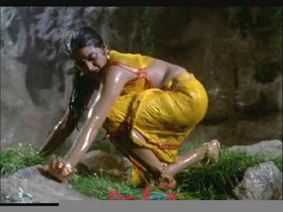 south indian sexy actress bhanupriya droping saree wet ang deep cleavage image gallery