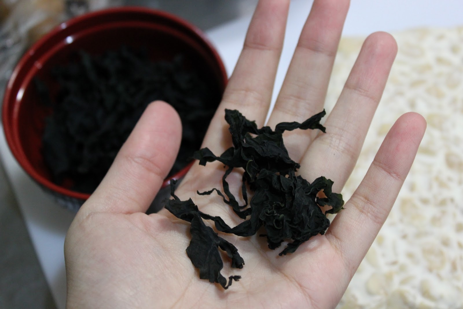 dried wakame