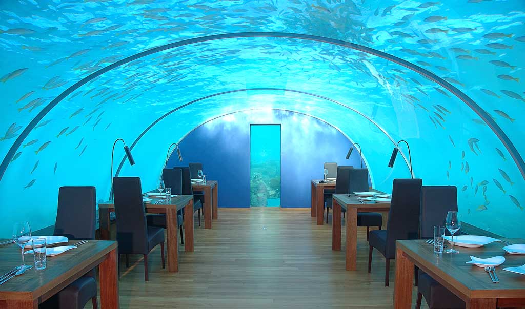Nj Restorant nnujore.. Ithaa+Undersea+Restaurant