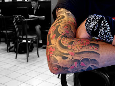 The tribal arm tattoo has always been a popular tattoo.