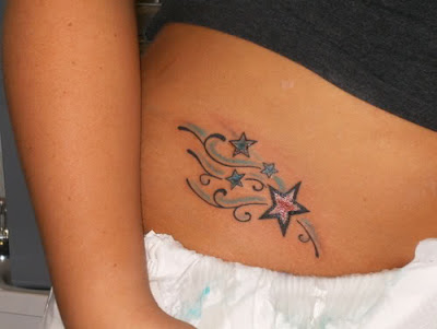 seven star tattoo. Tribal Star Tattoo