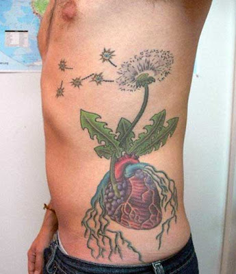 lilac flower tattoo
