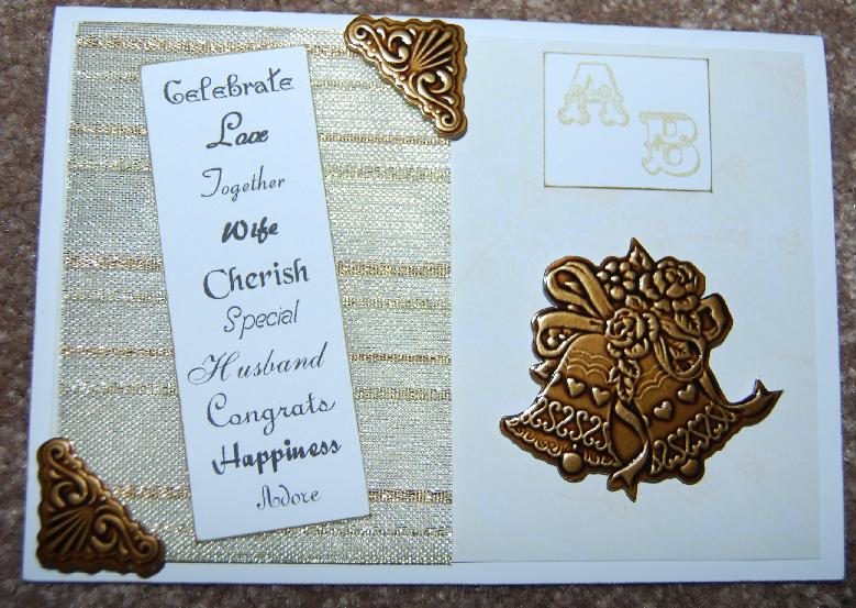 Naturally Me Creations: Another Wedding Card