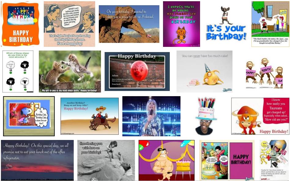 E-cards Best: Funny Birthday E-cards