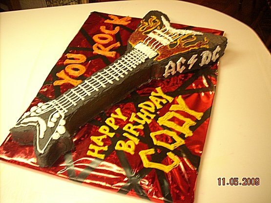 Ac Dc Cake