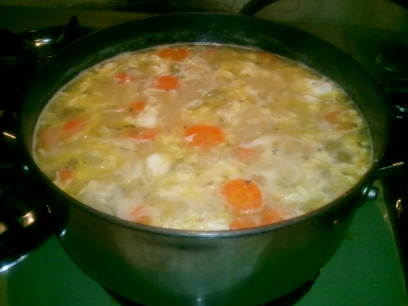 Chicken Noodle Egg Drop Soup Live, Laugh, Love, Bake.